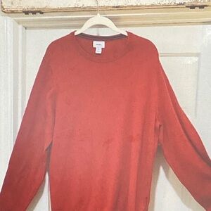 Old Navy Men's Red Crewneck Sweater